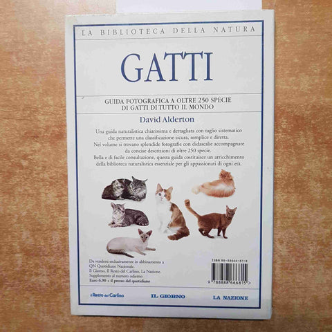 GATTI guida illustrata LA BIBLIOTECA DELLA NATURA Dorling Kindersley