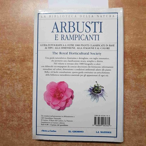 ARBUSTI E RAMPICANTI guida illustrata BIBLIOTECA DELLA NATURA Dorling Kindersley