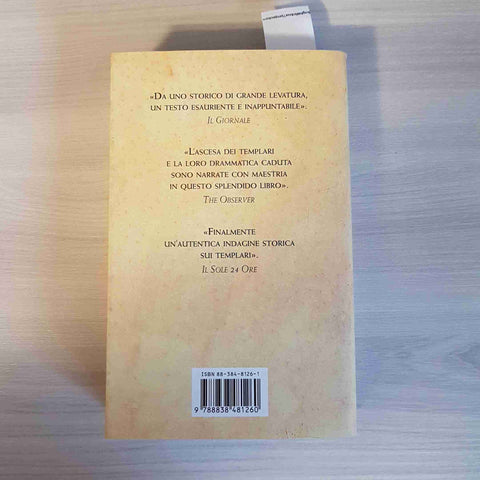 LA STORIA DEI TEMPLARI - BARBER - PIEMME - 2004