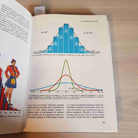 LA STATISTICA MODERNA ILLUSTRATA - HELMUT SWOBODA - RIZZOLI - 1972