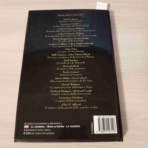 IL MISTEROD EI TEMPLARI - BAUER - NEWTON COMPTON - 2005