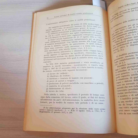 OSSERVAZIONI CLINICHE E CONSIDERAZIONI MEDICO LEGALI SULLE LESIONI AURICOLARI