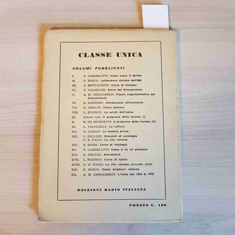 IL SISTEMA PLANETARIO astronomia GINESTRA AMALDI - RAI classe unica 1954