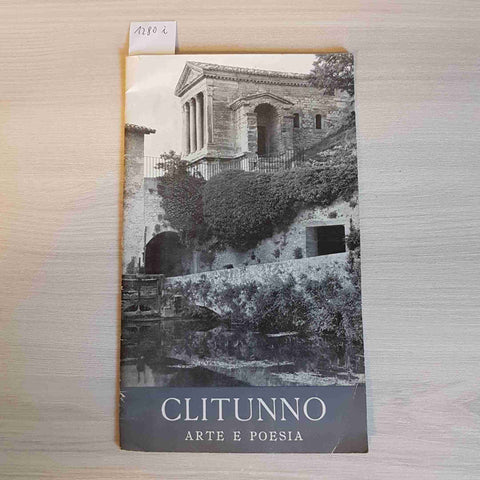 CLITUNNO ARTE E POESIA 1962 campello basso plinio clitumno pissignano spoleto