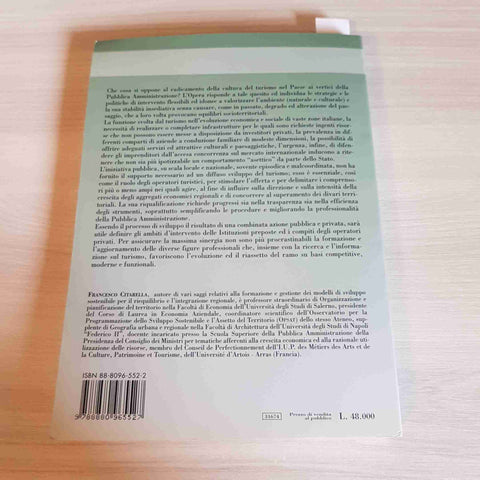 TURISMO E DIFFUSIONE TERRITORIALE DELLO SVILUPPO SOSTENIBILE - CITARELLA - 1997