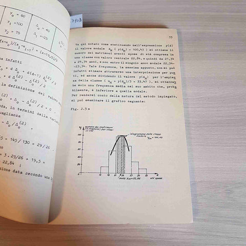 ESERCIZI DI STATISTICA volume 2 parte 1 GIOVANNI MUZIO - CHERUBINO - 1964