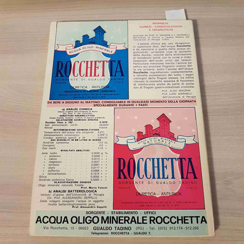 TERME E ACQUE D'ITALIA 1970 EPAR cure idropiniche termali BOARIO SALSOMAGGIORE