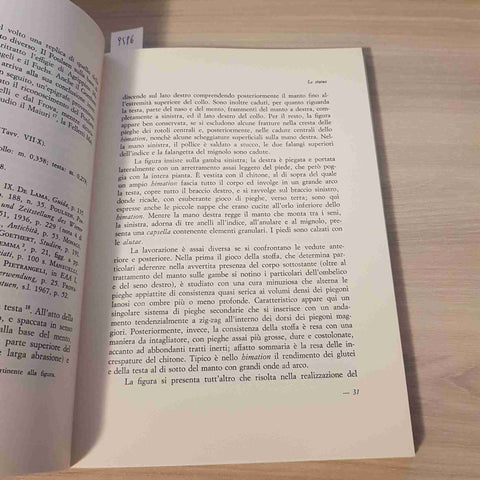 IL CICLO STATUARIO DELLA BASILICA DI VELLEIA - CESARE SALETTI - CESCHINA 1968