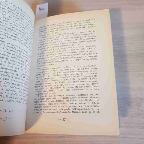 DELL'ARIA, DELLE ACQUE, DEI LUOGHI IL GIURAMENTO LA LEGGE - IPPOCRATE - FUSSI