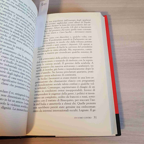IL DITO DELL'ANARCHICO voleva uccidere Mussolini LORENZO DEL BOCA 2000 PIEMME