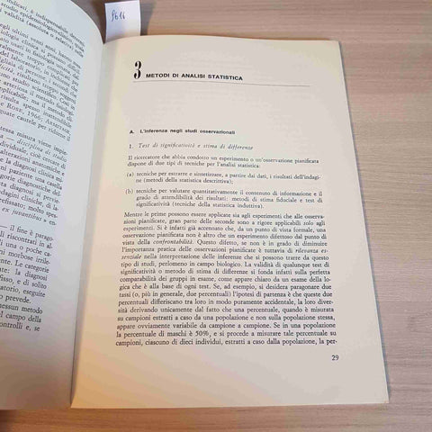 METODI STATISTICI ELEMENTARI PER L'EPIDEMIOLOGIA CLINICA - SARACCI 1967 ZAMBON
