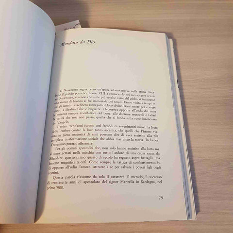 IL SIGNOR MANZELLA apostolo della Sardegna ANTONIO SATEGNA 1963 VINCENZIANE