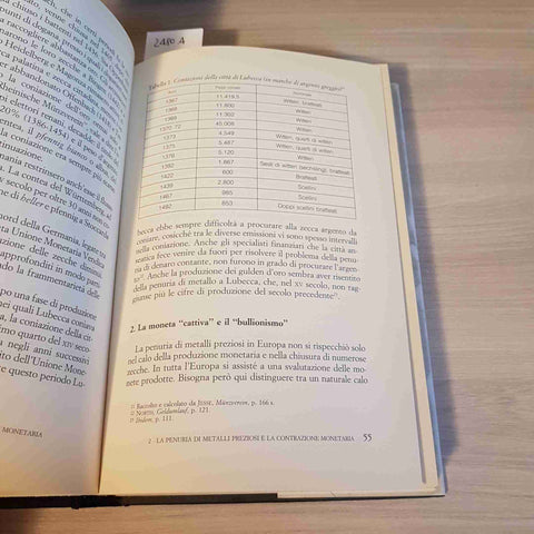 LA STORIA DEL DENARO economia e società europea MICHAEL NORTH 1998 PIEMME