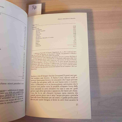 MIASMI ED UMORI condizioni sanitarie nel Seicento CARLO CIPOLLA 1989 IL MULINO