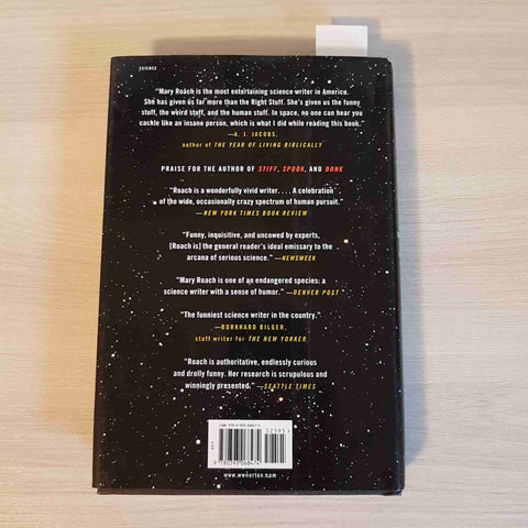 PACKING FOR MARS the curious science of life MARY ROACH 2010 NORTON & COMPAN