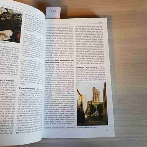 FRANCIA - DE AGOSTINI BAEDEKER con cartina geografica estraibile 1988