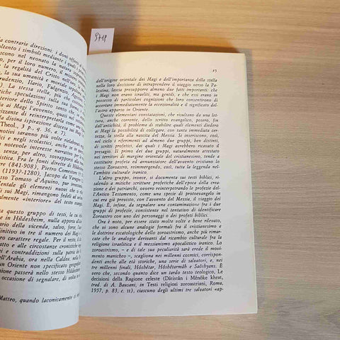 LA LEGGENDA DEI RE MAGI esoterismo JOHAN VON HILDESHEIM 1988 NUOVI ORIZZONTI