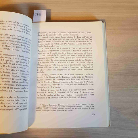 I MEDICI SANTI nella storia FRANCO PASQUALE autografato!!! 1980 EDITRICE ITALICA