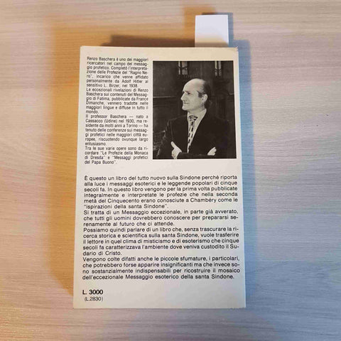 LA SANTA SINDONE E I SUOI SEGRETI - RENZO BASCHERA 1978 MEB italia/inglese/franc