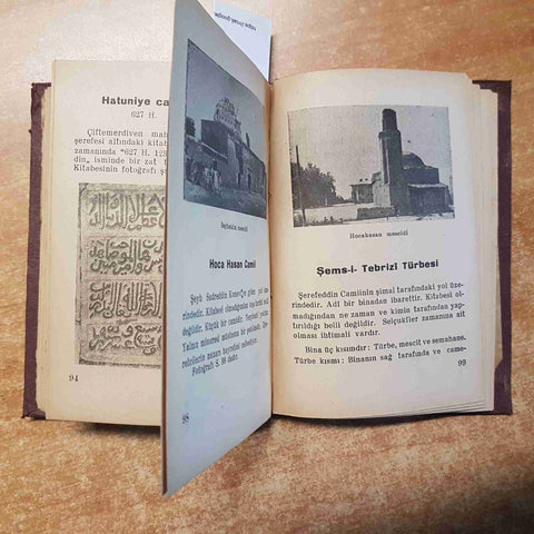 KONYA ESKI ESERLER KILAVUZU Soyman Tongur 1944 YAYAN birinci baski YENI KITABEVI