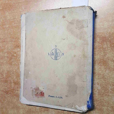 IL LIBRO DELLA IV CLASSE ELEMENTARE 1938 LETTURE libreria dello stato Roma XVII