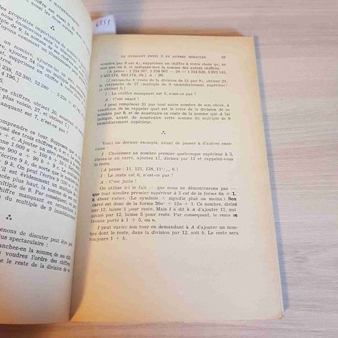 FANTAISIES ET PARADOXES MATHEMATIQUES - NORTHROP - DUNOD - 1961
