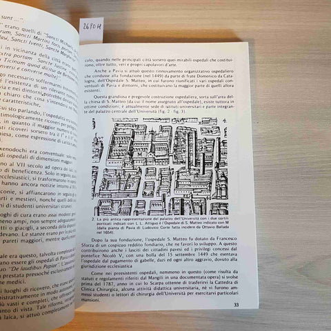 LA CHIRURGIA NELL'UNIVERSITA' DI PAVIA 1987 GIOVANNI MACONI pavese cardano