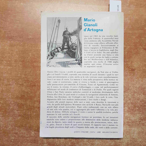 IL TAGLIAMARE Venture di mare DANOE' AI VICHINGHI mario Gianoli d'Artogna 1968