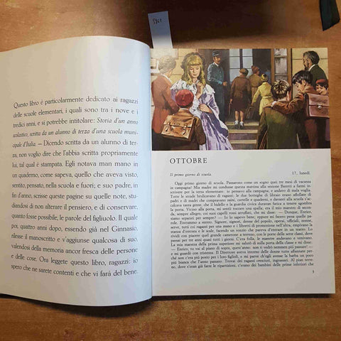 EDMONDO DE AMICIS CUORE illustrato BARCILON Editirice Piccoli CARTONATO