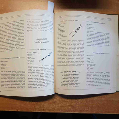 LA VERA CUCINA DI MILANO E DELLA LOMBARDIA Guido Mondani Editore 1977 VICENZONE
