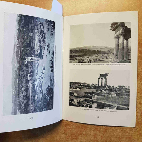GUIDA DI AGRIGENTO Pirro Marconi 1949 la libreria dello stato EDIZIONE INGLESE