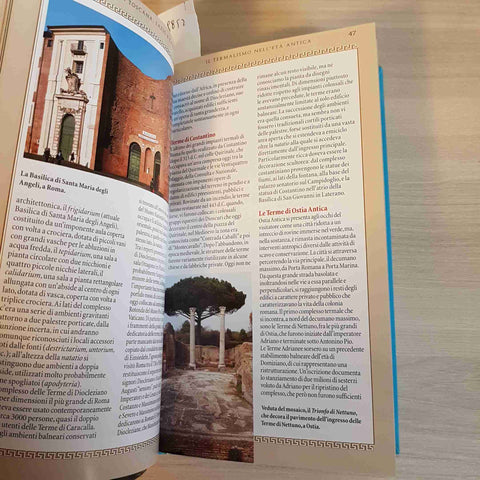 LE TERME IN TOSCANA LAZIO E CAMPANIA De Agostini archeoguide 2006 impianti terma