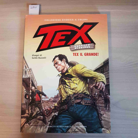 TEX IL GRANDE! speciale GUIDO BUZZELLI 2011 REPUBBLICA collezione storica COLORI