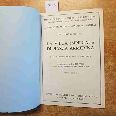 LA VILLA IMPERIALE DI PIAZZA ARMERINA Enna Sicilia Casale - GINO VINICIO GENTILI
