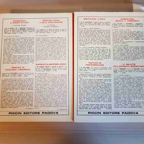 TEORIA E PRATICA DELLA SANITA' PUBBLICA 2 volumi  HOBSON - PICCIN - 1974