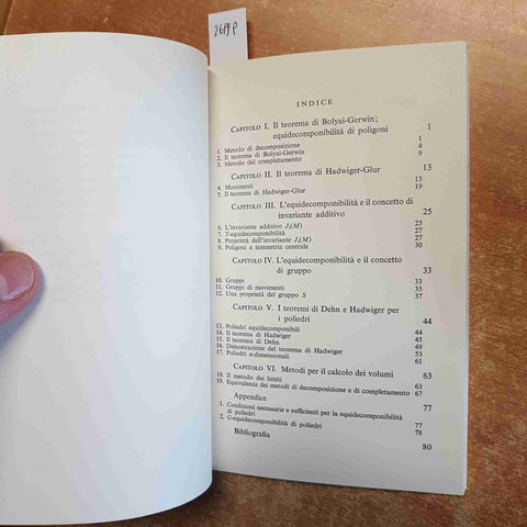 FIGURE EQUIVALENTI ED EQUIDECOMPONIBILI Boltyanskii ARGOMENTI DI MATEMATICA