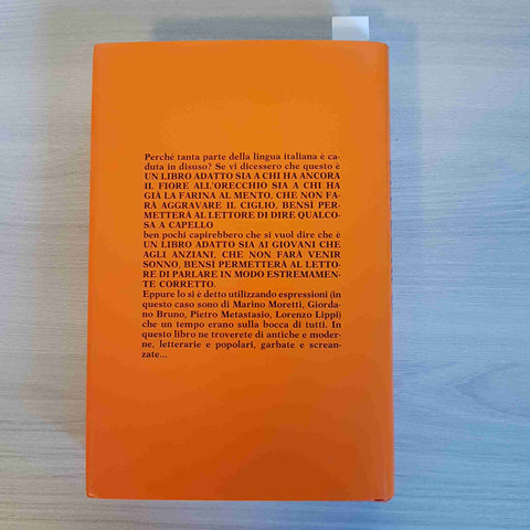 LE PAROLE DEL CORPO modi di dire frasi proverbi FORCONI 1987 SUGARCO EDIZIONI