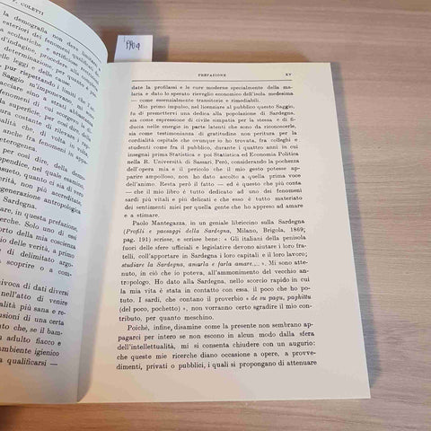 LA MORTALITA' NEI PRIMI ANNI D'ETA' E LA VITA SOCIALE DELLA SARDEGNA - BOCCA