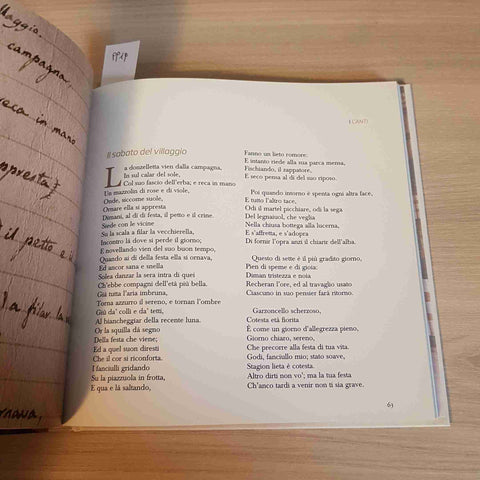 GIACOMO LEOPARDI IL POETA INFINITO - D'INTINO antologia illustrataLA REPUBBLICA