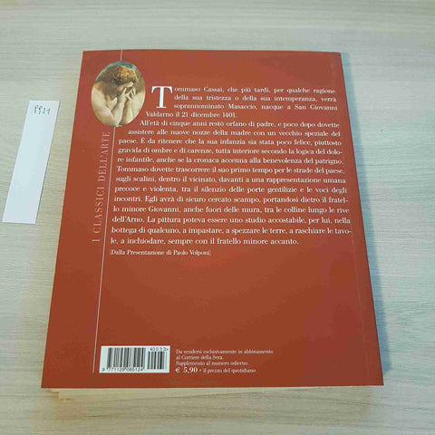MASACCIO 33 - I CLASSICI DELL'ARTE - RIZZOLI, SKIRA - 2004