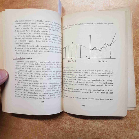 STATISTICA METODOLOGICA Domenico Vian 1957 EDIZIONI CETIM illustrato