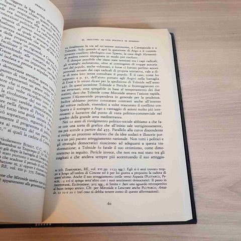 PERICLE - SCHACHERMEYER - IL GIORNALE BIBLIOTECA STORICA