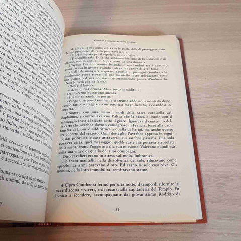 GUNTHER D'AMALFI CAVALIERE TEMPLARE - HACHETTE - I CODICI SEGRETI DELLA STORIA
