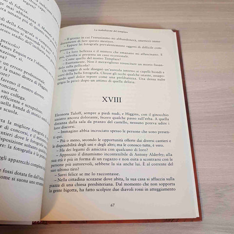 LA MALEDIZIONE DEL TEMPLARE - LIVINGSTONE - I CODICI SEGRETI DELLA STORIA - 2006