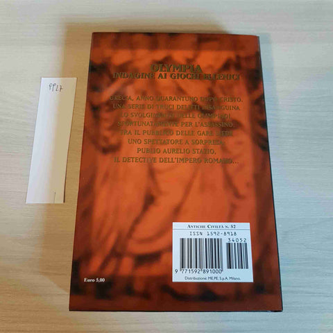 OLYMPIA INDAGINE AI GIOCHI ELLENICI - PUBLIO AURELIO INVESTIGATORE ANTICA ROMA