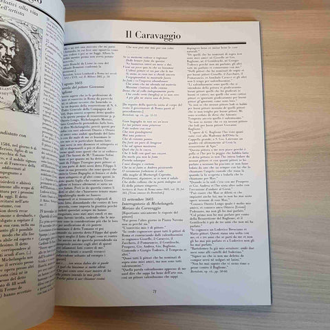 N 33 1985 - FMR FRANCO MARIA RICCI - IL CARAVAGGIO, MARMO PATRIO, CITTA' LEQUEU