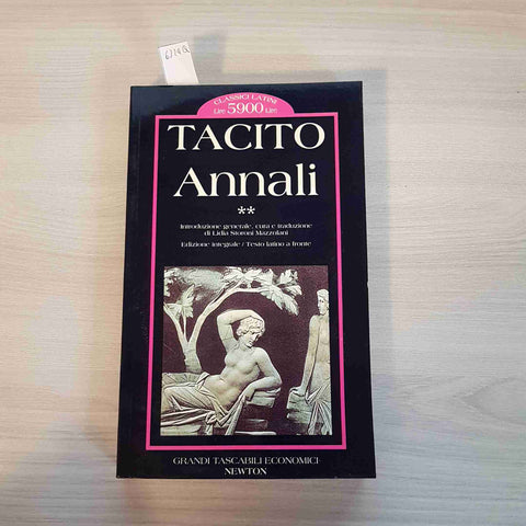 ANNALI II - TACITO - NEWTON - 1995 testo a fronte latino italiano