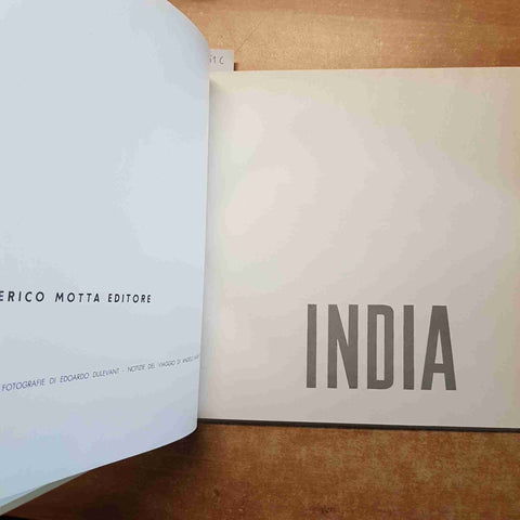 INDIA notizie del viaggio di Angelo Maria Raggi 1963 MOTTA fotografie DULEVANT