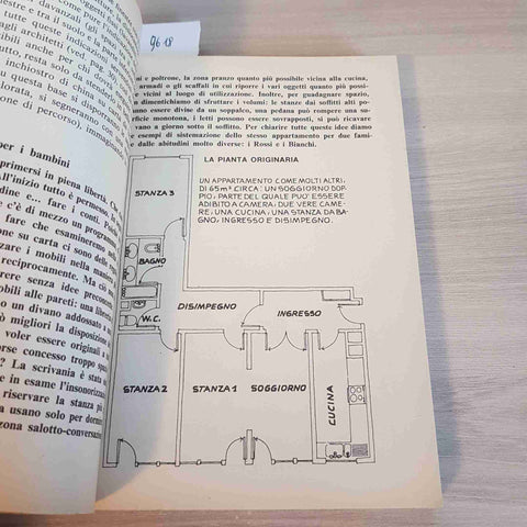 L'ARREDAMENTO IN DIECI LEZIONI - CHAUMONT - MONDADORI architettura design 1974