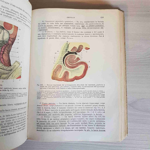 ANATOMIA UMANA descrittiva istologia sviluppo - L. TESTUT 1943 UTET libro quinto